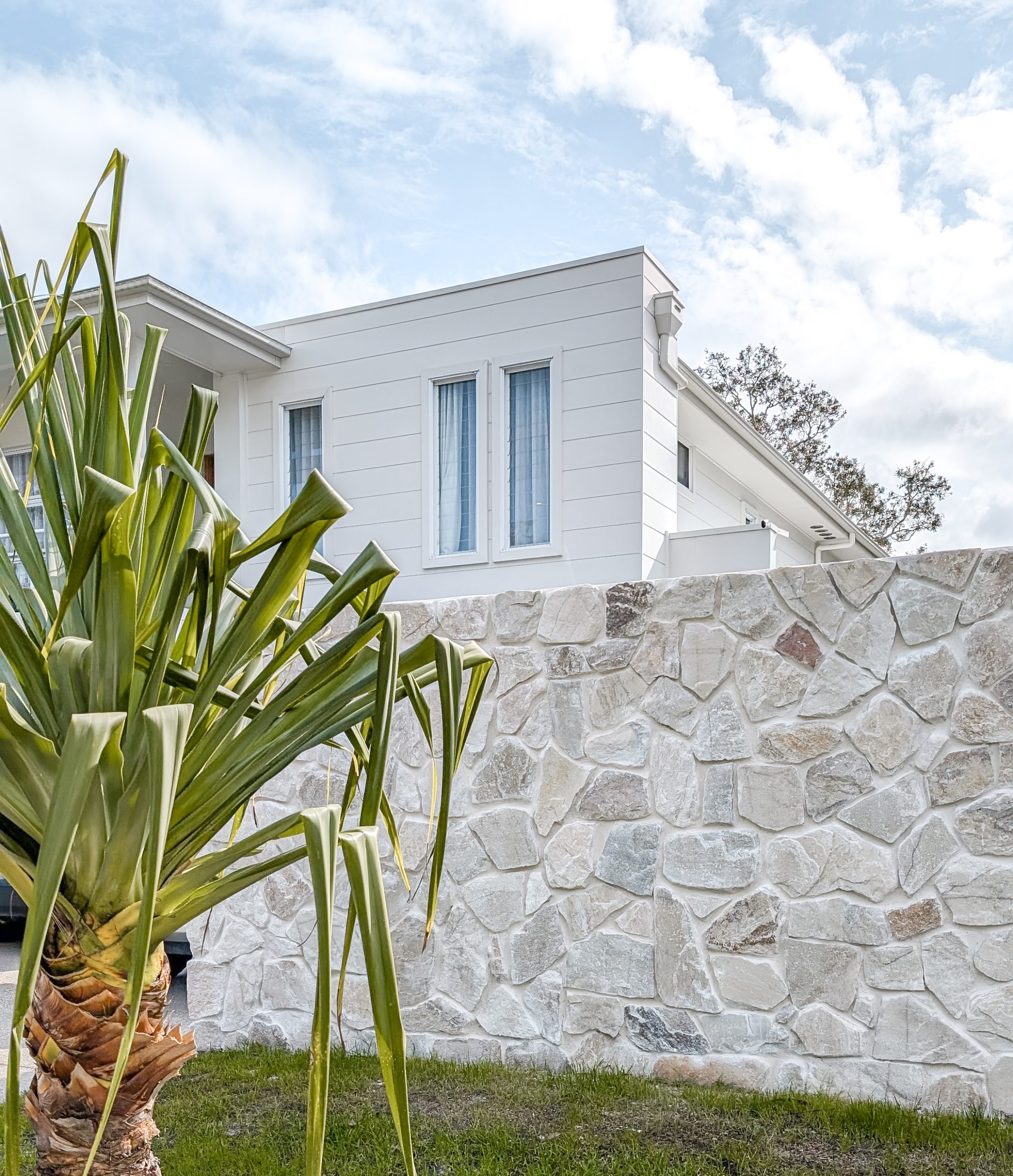 Front Stone Wall | 6 Seaspray Avenue Home For Sale Coolum Beach Real-estate